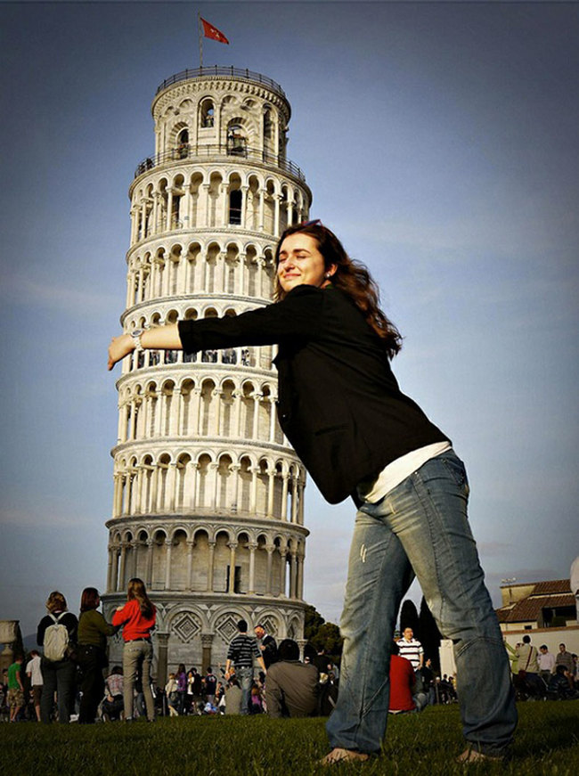 21.) Of course we had to include the Leaning Tower of Pisa. - Pisa, Italy