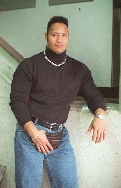 4.) The Rock was a bit of a late bloomer.