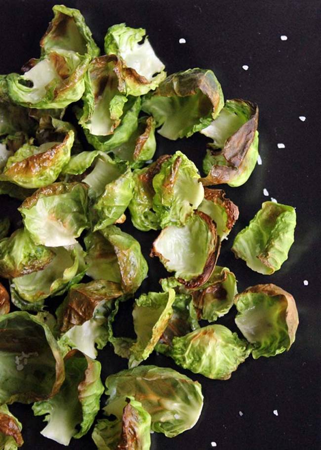 Brussels Sprout Chips