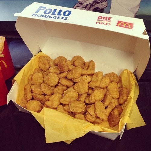 14.) Box of McNuggets - That’s preeeeetty big, but I can’t build an entire house out of that. Send it back.