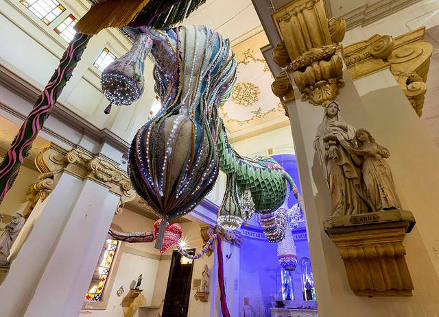 Installation by Joana Vasconcelos.