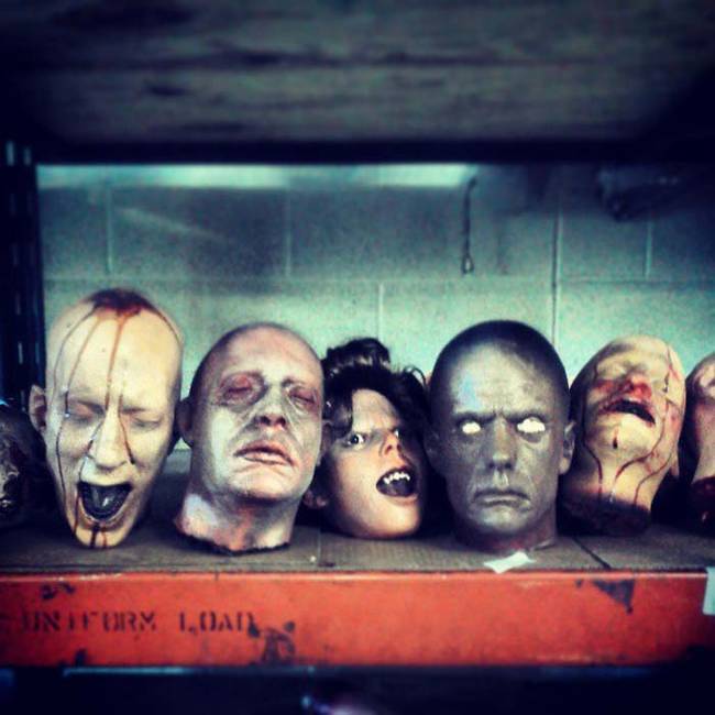 It's a severed head party.