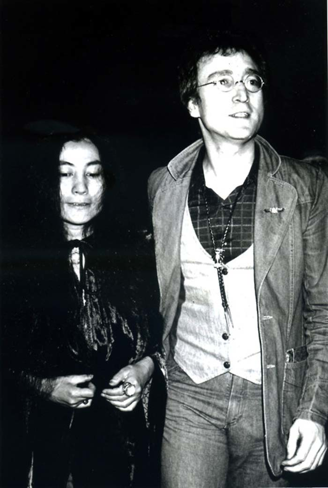 11.) Yoko and John.