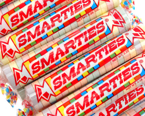 4.) Smarties