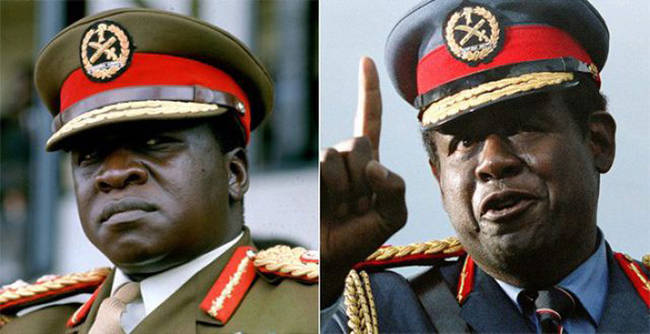 Forest Whitaker as Idi Amin in <em>The Last King of Scotland</em>