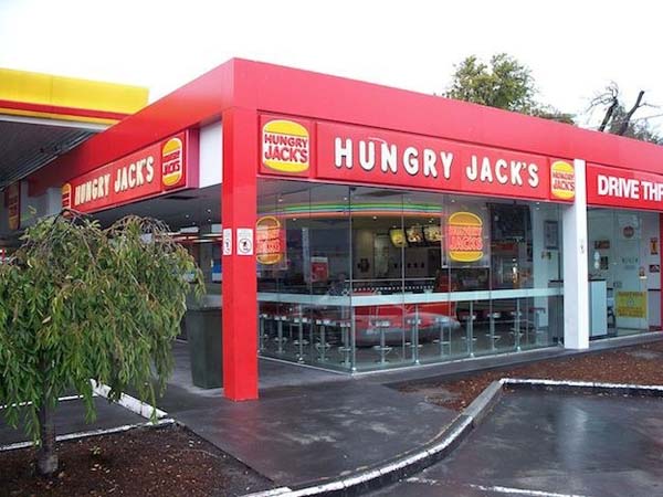 7. Burger King is called “Hungry Jack’s” in Australia.