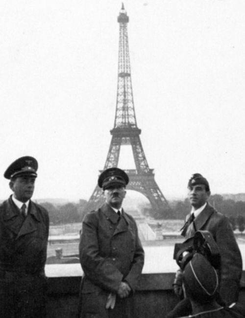 Hitler Takes A Tour Of Paris