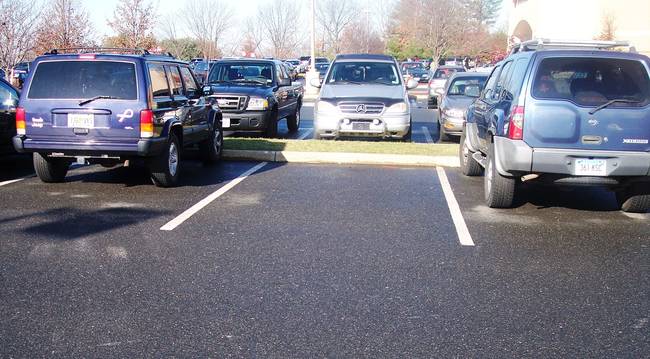 7% of religious Americans pray to God about finding a good parking spot.