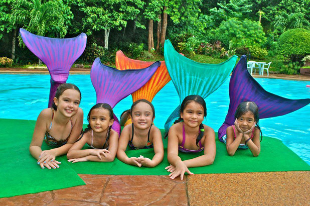 Their website explains, "PMSA is the first in the Philippines and in the world to introduce a 'school' concept for mermaid swimming."