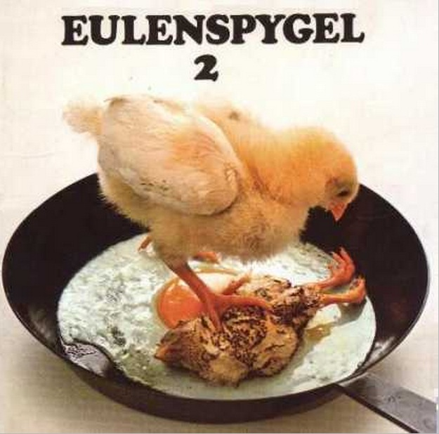 I bet this seemed like a good idea for an album cover until they actually cooked a live baby chicken and bummed everyone out.