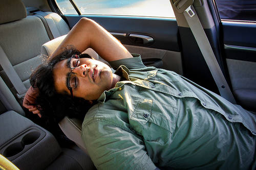 4.) Car Sleep