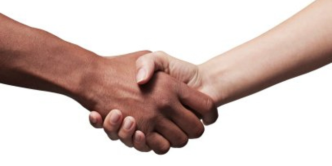 2.) Three-Part Handshake - Botswana