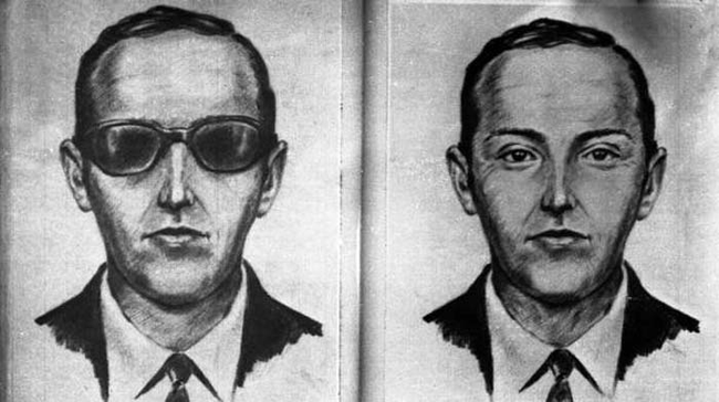 8.) D.B. Cooper.