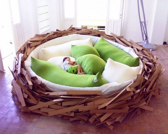 27.) A bird nest for your little ones.