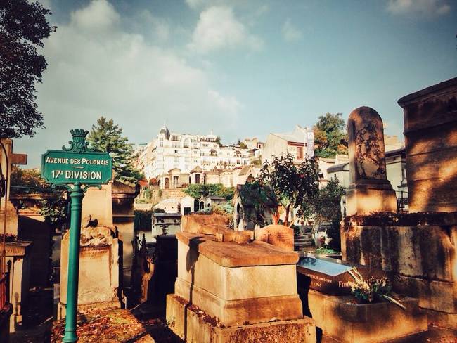 Montmartre is a hill that overlooks the city of Paris, which was why people liked the location in the first place.