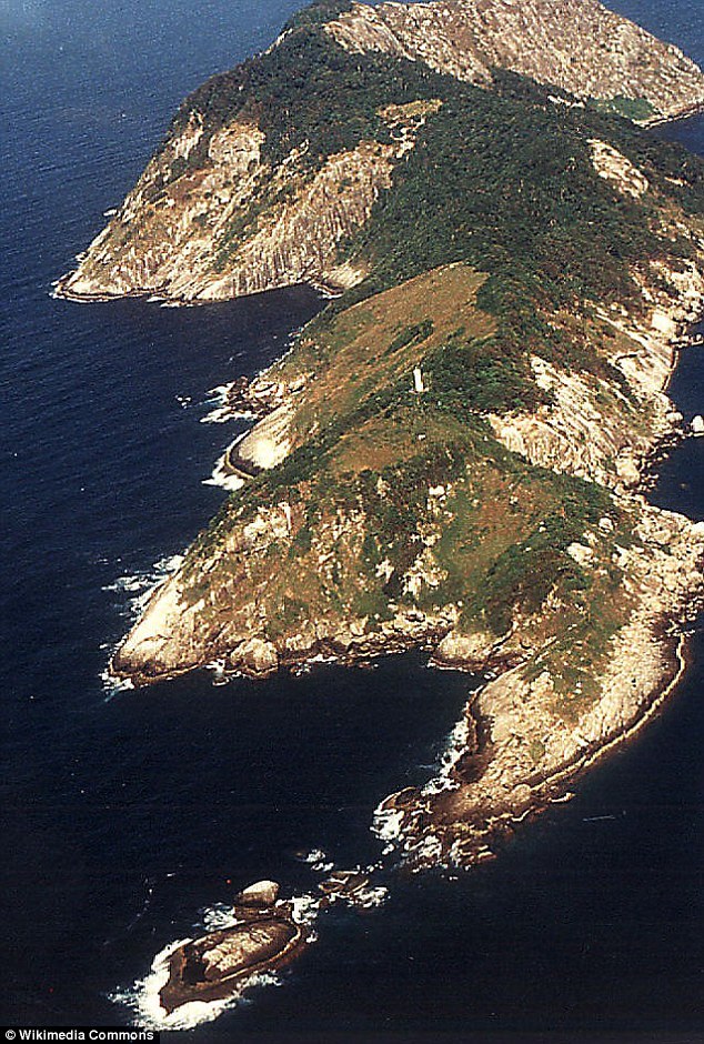 "Snake Island," the 4.6 million sq. ft. home of the world's most venomous viper.