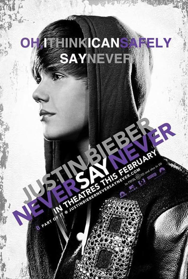 13.) "Justin Bieber: Never Say Never."