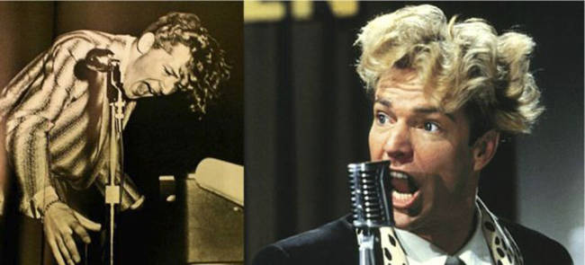 5.) Dennis Quaid as Jerry Lee Lewis in <em>Great Balls of Fire</em>