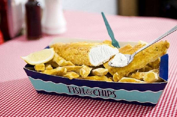 The Fish 'n' Chips Ice Cream Sundae