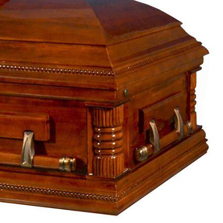 "Prestige Popular Casket, Cherry," $1549.