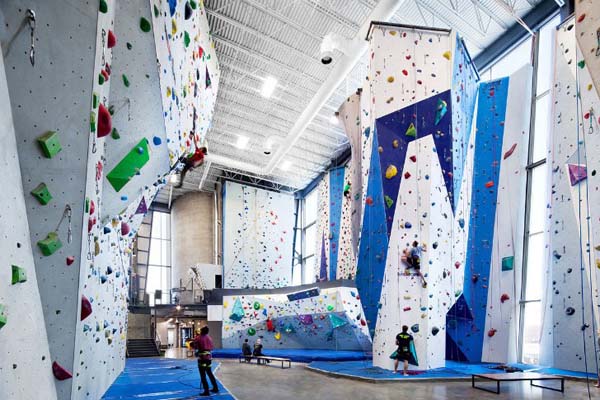 The Redpath Sugar Refinery Complex in Montreal was the first of its kind in North America. Now, it’s a rock climbing fitness center (a new trend and another first).