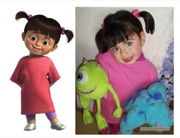 8.) Boo from Monsters Inc.