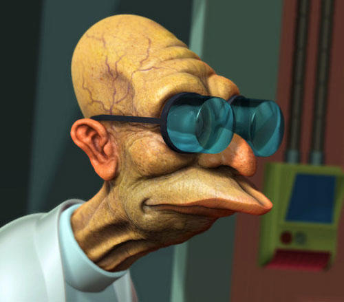 4. Professor Farnsworth, "Futurama"