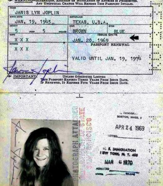 3.) Janis Joplin.