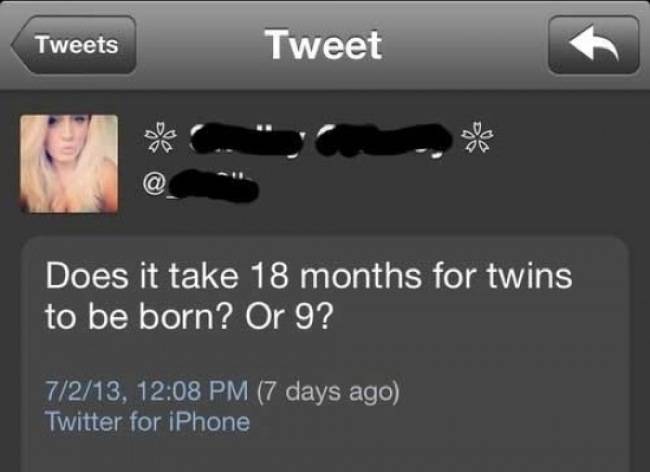 Yes, because babies must take turns in the womb. This is how life works.