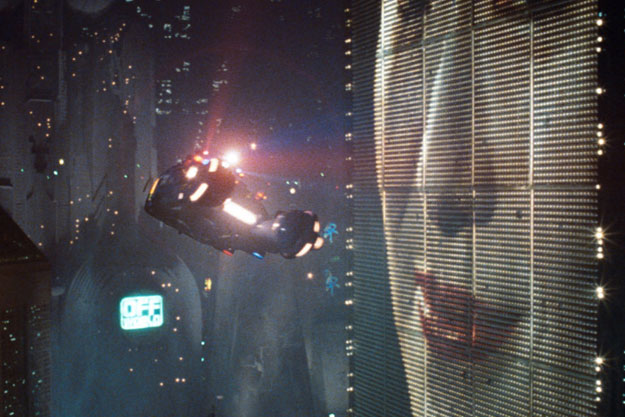 6.) Flying cars: These babies have been depicted in almost every sci-film, but the ones in Blade Runner are particularly cool. Sure, maybe the organization of sky highways would still need to be figured out, but man would it be nice not to have to worry about pot holes.