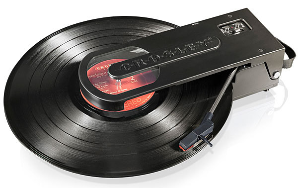 1.) A portable record player!