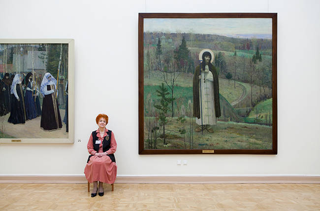 Nesterov’s Blessed St Sergius of Radonezh, Russian State Museum