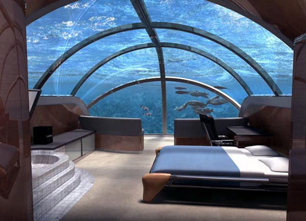 3. The Nautilus Suite - Poseidon Undersea Resort (Poseidon Mystery Island, Fiji)