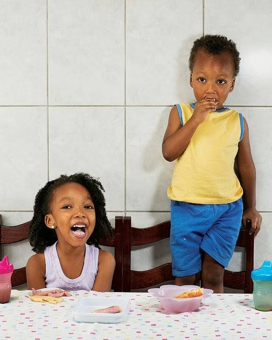 Aricia Domenica Ferreira, age 4, and Hakim Jorge Ferreira Gomes, age 2, São Paulo, Brazil