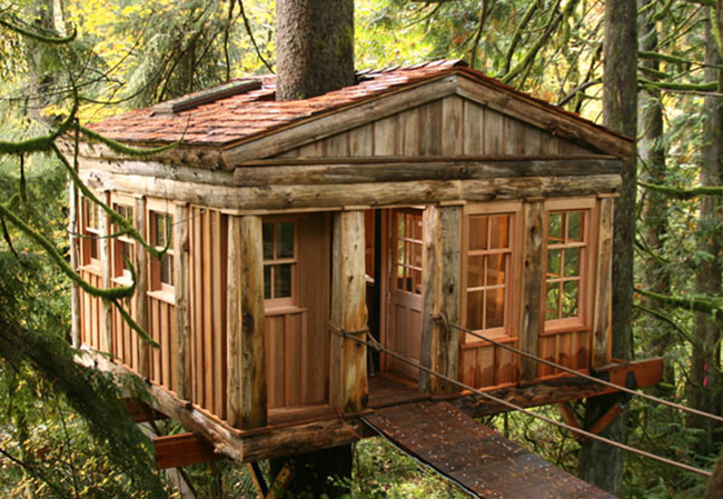 12. Temple of the Blue Moon - TreeHouse Point (Fall City, Washington)