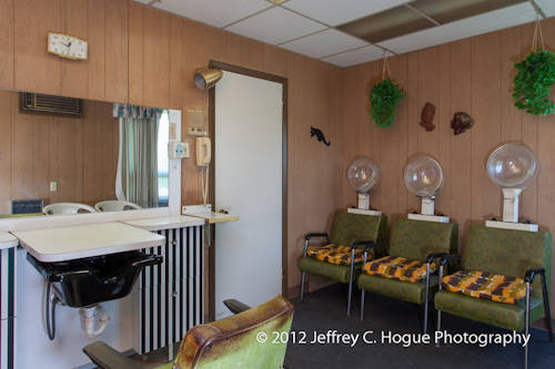 A house with a beauty parlor, 1965, Reading, PA