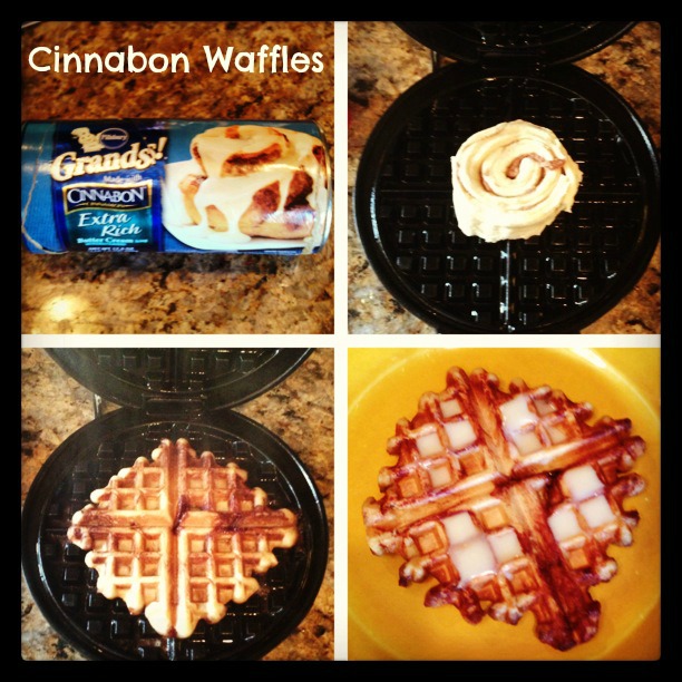 18.) Cinnamon Roll Waffle - This might seem a bit over-the-top, but breakfast IS the most important meal of the day, you know.