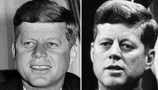 4.) John F. Kennedy: 1961 and 1963.