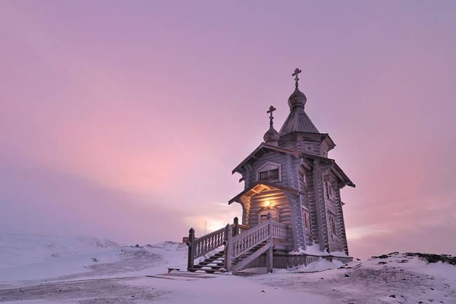 14.) Trinity Church, Antarctica.