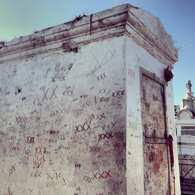 8.) St. Louis Cemetery, New Orleans, Louisiana: This is where the tomb of the tomb of Voodoo Queen Marie Laveau resides. Some claim she will still perform dark spells for those who are brave enough to knock on the door.