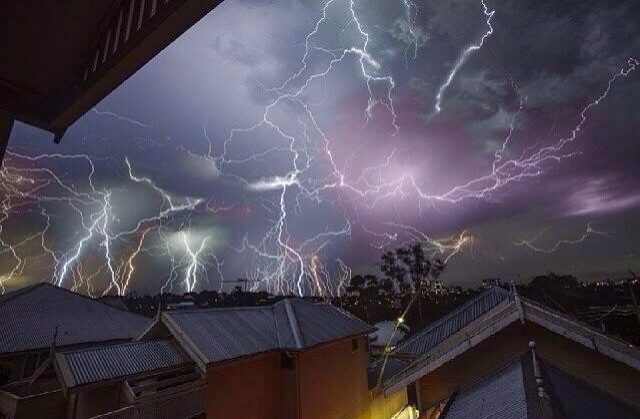 12.) Who needs fireworks when you have an electric storm?