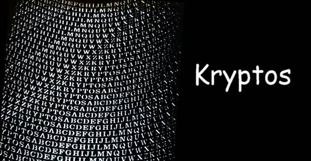 The Kryptos is a sculpture by Jim Sanborn that stands outside of CIA Headquarters. The sculpture features four encrypted messages, but only three of them have been decoded since its dedication in 1990.