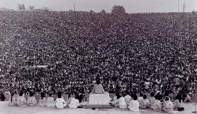 26.) Woodstock's Opening Ceremony in Bethel, New York (August 14, 1969).