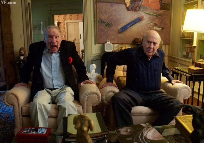 17. Mel Brooks and Carl Reiner