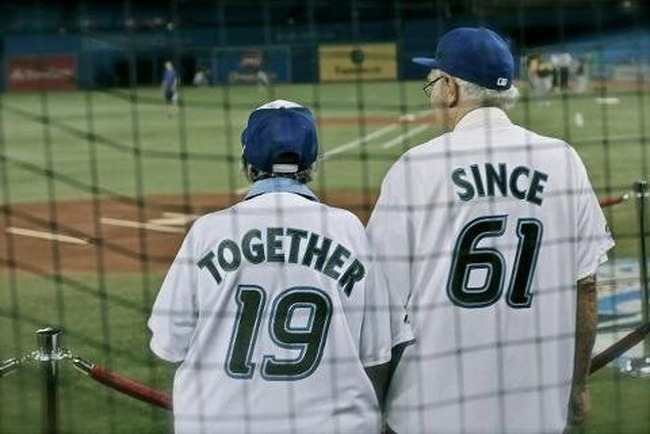 10.) This couple who hit a real homerun in '61.