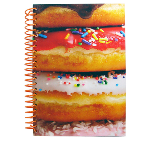 25. Take notes in a donut scented notebook. Yum.