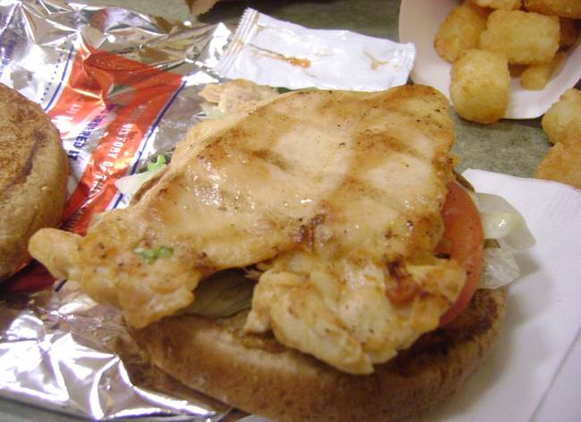 Sonic's chicken sandwich