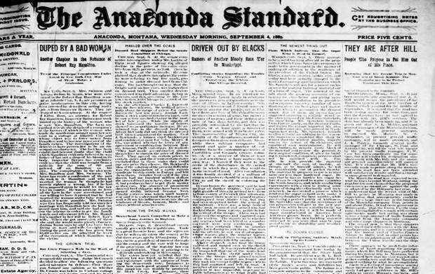 13.) The Anaconda Standard