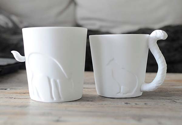 24.) Adorable tail mugs