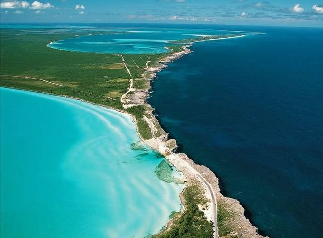 It's an absolutely awe-spiring thing to see. Seeing a spot where these two massive bodies of water meet is so cool.